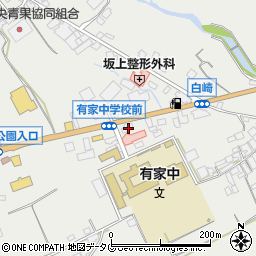 長崎県南島原市有家町山川349周辺の地図