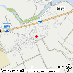 長崎県南島原市有家町蒲河391周辺の地図