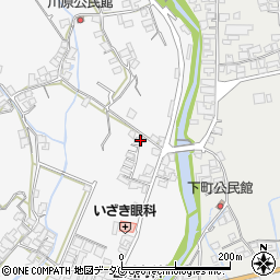 長崎県南島原市西有家町里坊128周辺の地図