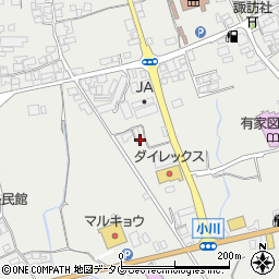 長崎県南島原市有家町中須川233周辺の地図