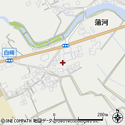 長崎県南島原市有家町蒲河360周辺の地図