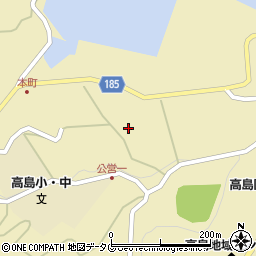長崎県長崎市高島町本町1288周辺の地図