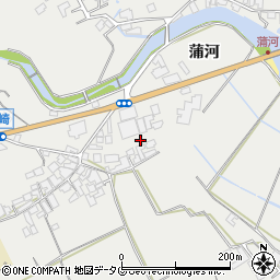 長崎県南島原市有家町蒲河398周辺の地図