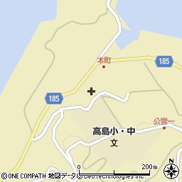長崎県長崎市高島町本町1037周辺の地図