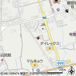 長崎県南島原市有家町中須川235周辺の地図