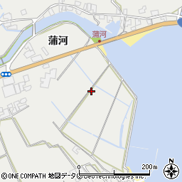 長崎県南島原市有家町蒲河306周辺の地図