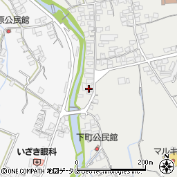 長崎県南島原市有家町中須川65周辺の地図