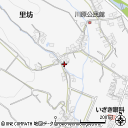 長崎県南島原市西有家町里坊1124周辺の地図