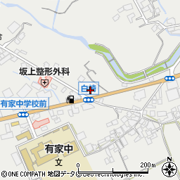 長崎県南島原市有家町蒲河411周辺の地図