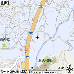 長崎県長崎市平山町780周辺の地図