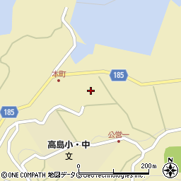 長崎県長崎市高島町1122-2周辺の地図