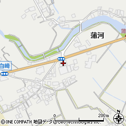 長崎県南島原市有家町蒲河356周辺の地図