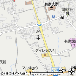ＪＡ島原雲仙素麺加工場周辺の地図