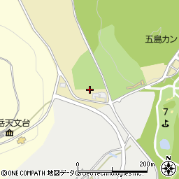 鬼岳造園周辺の地図
