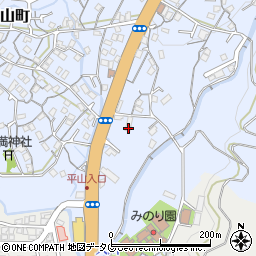 長崎県長崎市平山町781周辺の地図
