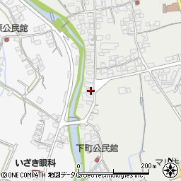 長崎県南島原市有家町中須川58周辺の地図