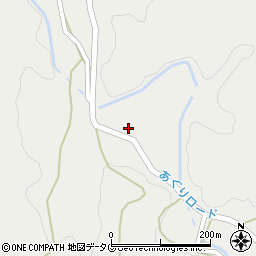 熊本県上益城郡山都町新小1284-1周辺の地図