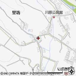 長崎県南島原市西有家町里坊1068-1周辺の地図