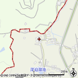 熊本県宇城市松橋町松山3489周辺の地図