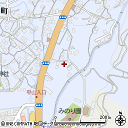 長崎県長崎市平山町788周辺の地図