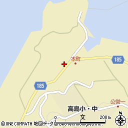 長崎県長崎市高島町99-10周辺の地図