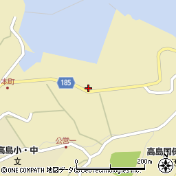 長崎県長崎市高島町1251周辺の地図