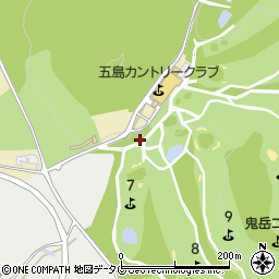 五島カントリークラブ周辺の地図