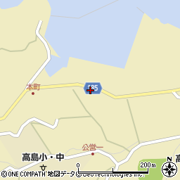 長崎県長崎市高島町1168周辺の地図