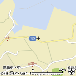 長崎県長崎市高島町1249周辺の地図