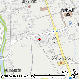 長崎県南島原市有家町中須川173周辺の地図