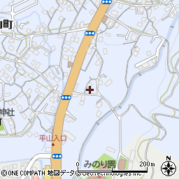 長崎県長崎市平山町789周辺の地図