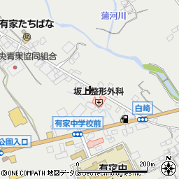 長崎県南島原市有家町山川416周辺の地図