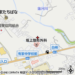 長崎県南島原市有家町山川417周辺の地図