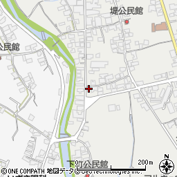 長崎県南島原市有家町中須川51周辺の地図