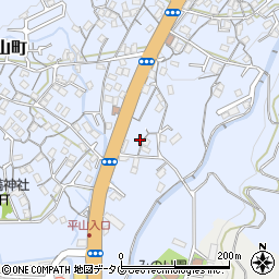 長崎県長崎市平山町795周辺の地図
