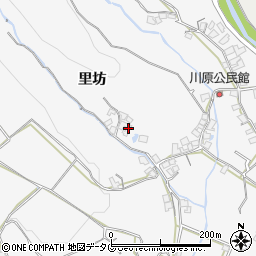 長崎県南島原市西有家町里坊1054周辺の地図