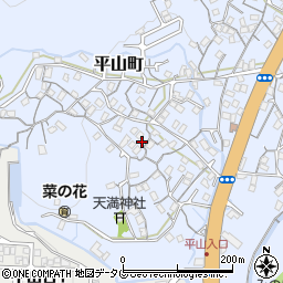 長崎県長崎市平山町620周辺の地図