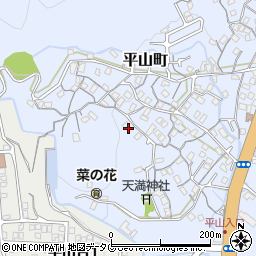 長崎県長崎市平山町427周辺の地図