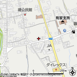 長崎県南島原市有家町中須川150周辺の地図