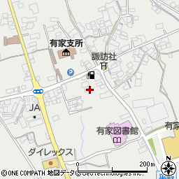 長崎県南島原市有家町山川72周辺の地図
