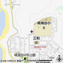 長崎県長崎市晴海台町65周辺の地図