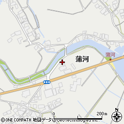 長崎県南島原市有家町蒲河347周辺の地図