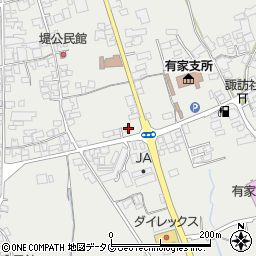 長崎県南島原市有家町中須川151周辺の地図