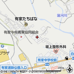 長崎県南島原市有家町山川400周辺の地図