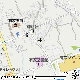 長崎県南島原市有家町山川167周辺の地図