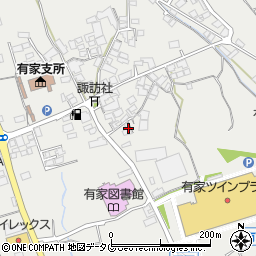 長崎県南島原市有家町山川164周辺の地図