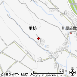 長崎県南島原市西有家町里坊958周辺の地図