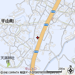 長崎平山郵便局 ＡＴＭ周辺の地図