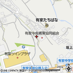 長崎県南島原市有家町山川301周辺の地図