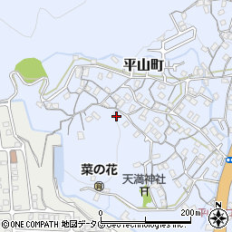 長崎県長崎市平山町417周辺の地図